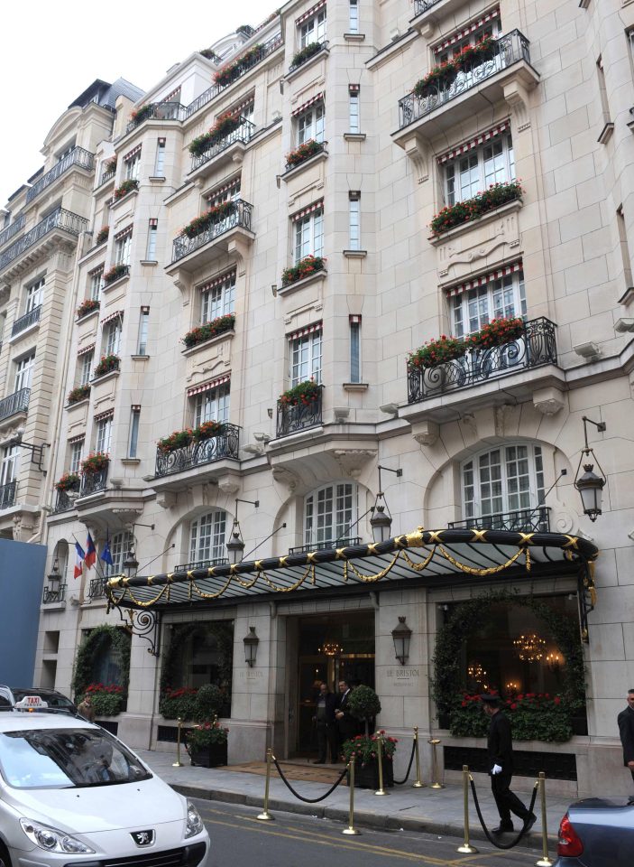 They had been staying at the five-star Hotel Bristol in Paris in May 2009 when Kinga Legg was battered to death