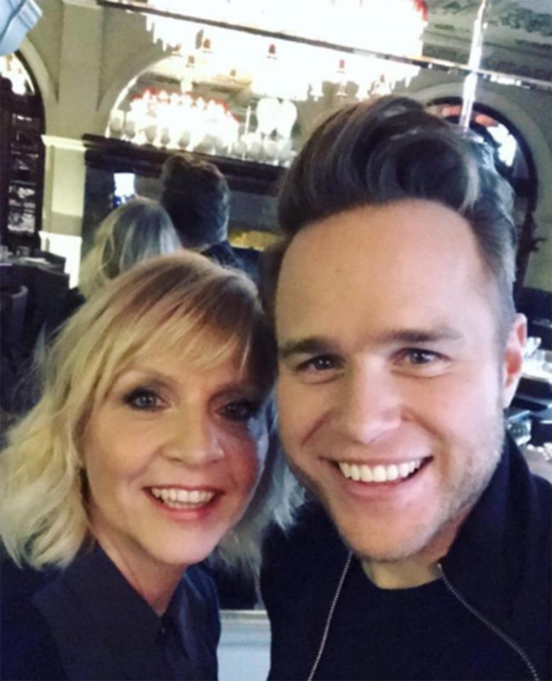  Olly is really close with his mum Vickylynn