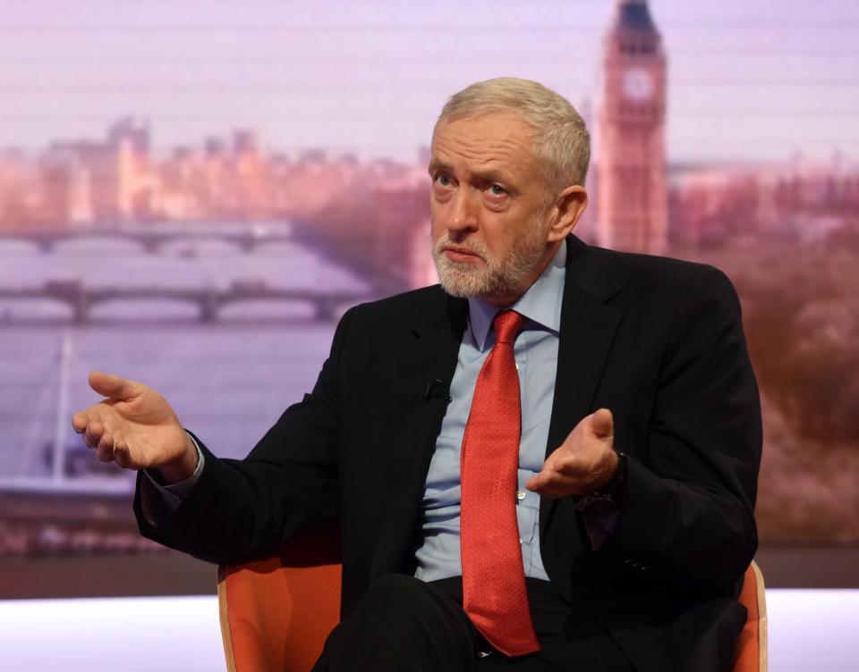  Jeremy Corbyn said Mrs May's approach was reckless