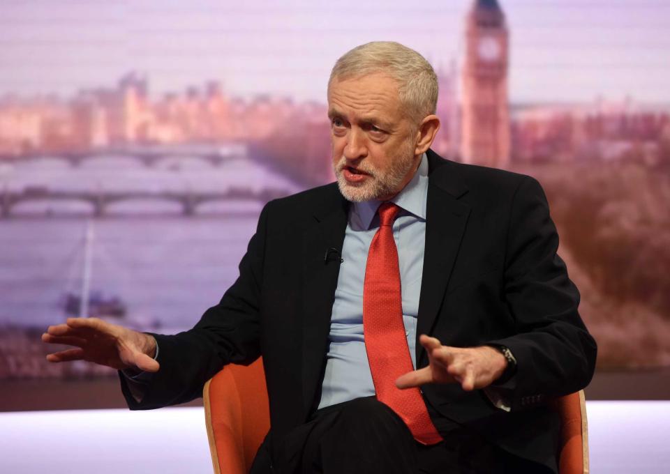  Jeremy Corbyn said Britain would discuss migration in the negotiation talks with the EU