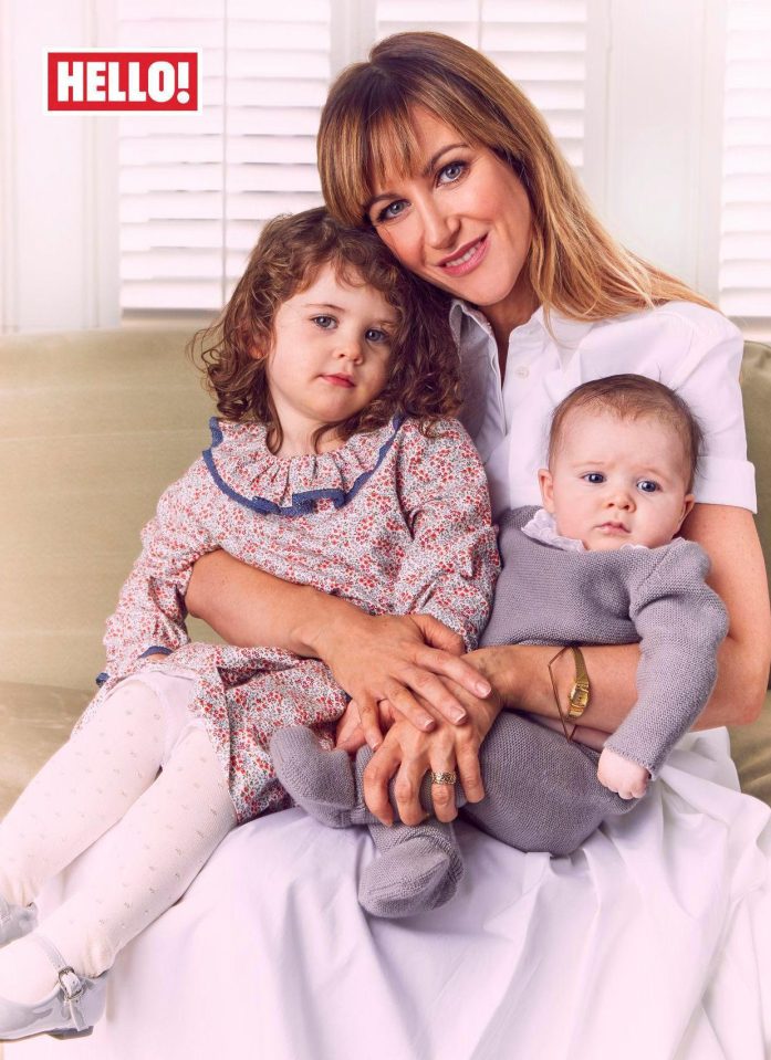  Katherine Kelly has welcomed her baby daughter Rose to the world