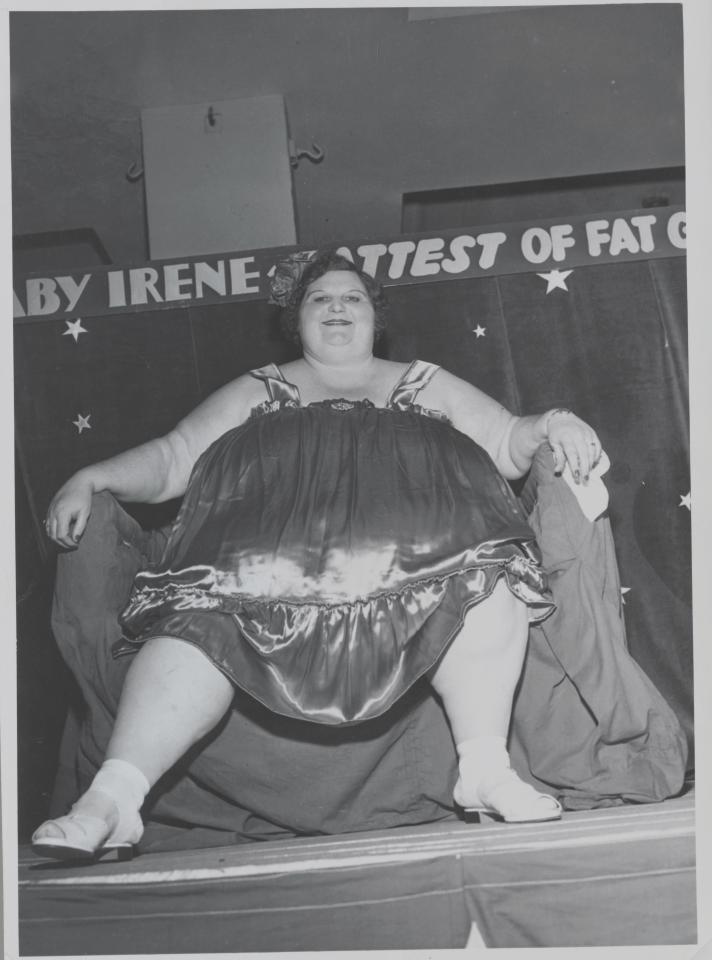  The 'Fattest of Fat Girls' was a big draw at the soon-to-be-closing circus