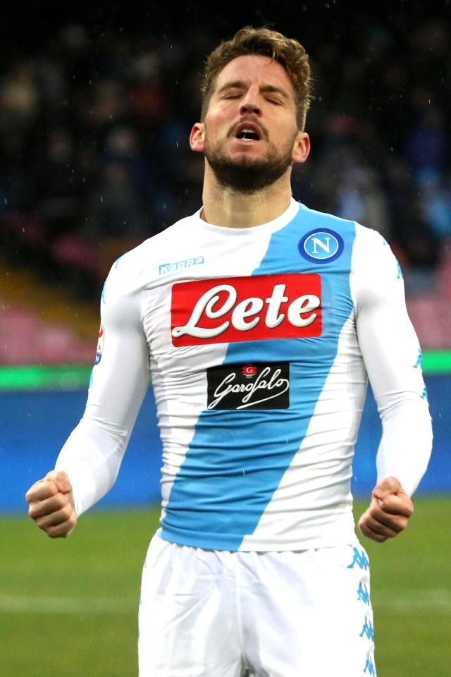 Dries Mertens is enjoying a fine campaign at Napoli