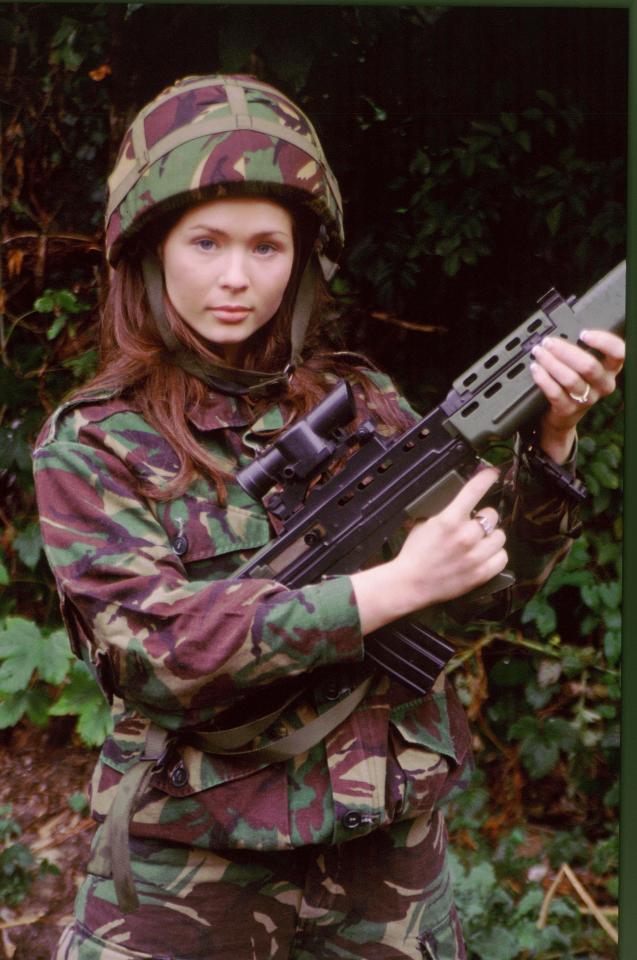  Pictures of Nicola McLean during her time as an army cadet have resurfaced