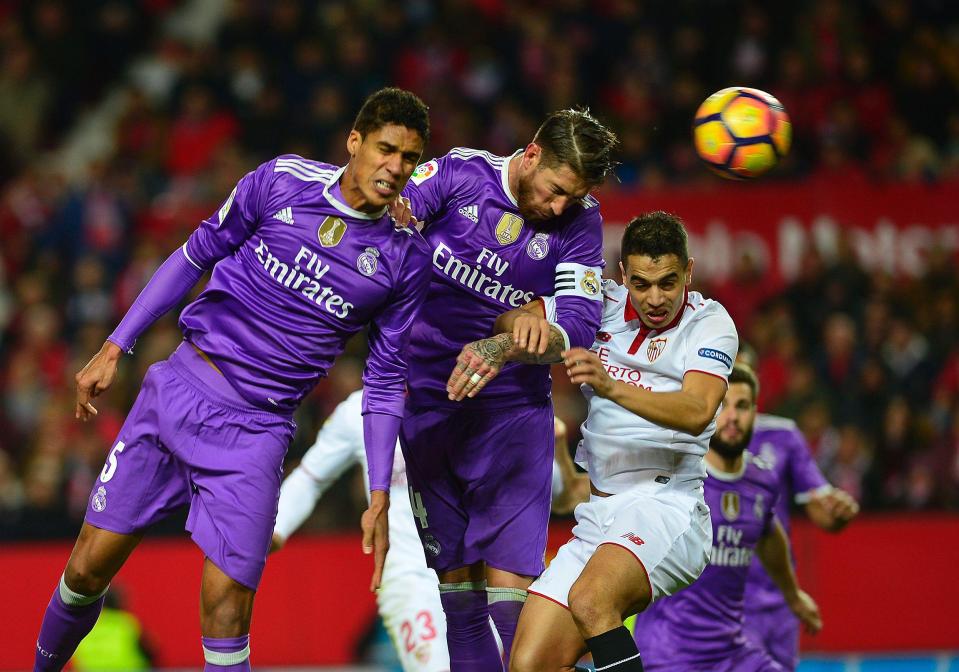  Ramos was unlucky to score an own goal after Sarabia whipped in an expert free-kick