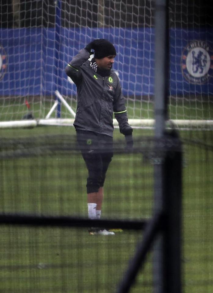 Diego Costa will remain at Chelsea until the end of the season at least