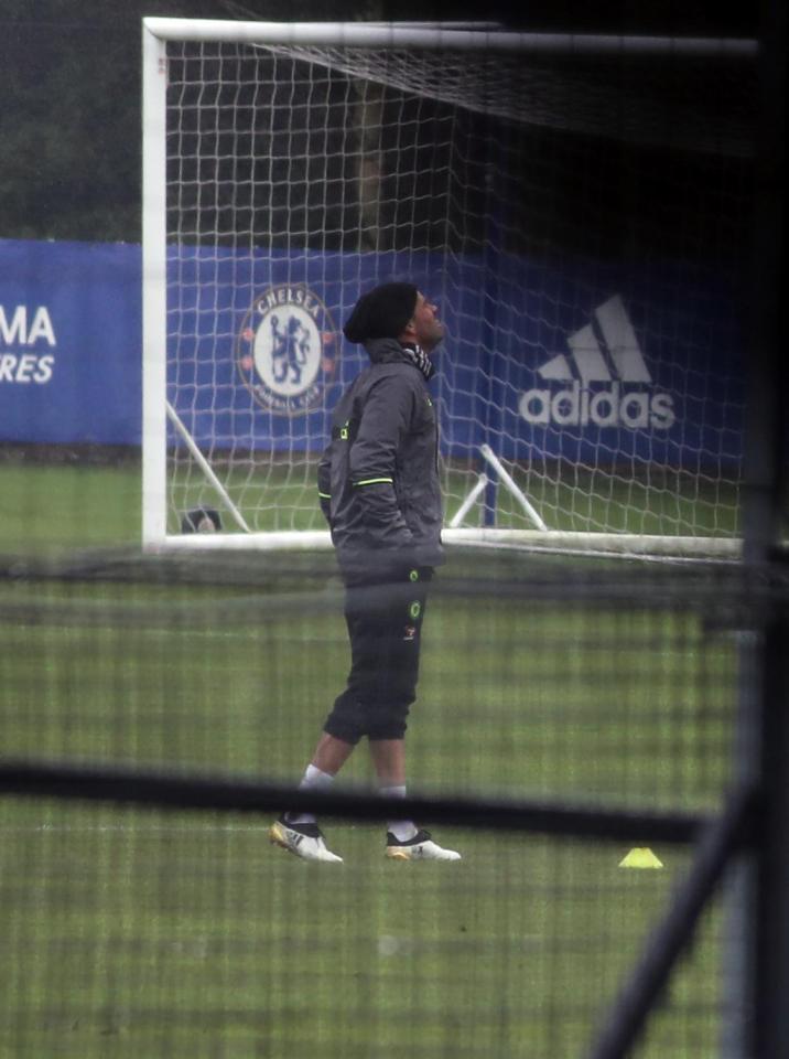 The Spaniard looked tired after being put through the paces at Cobham