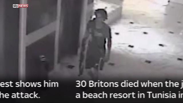  The ISIS killer's bloody rampage was picked up on CCTV around the five-star resort