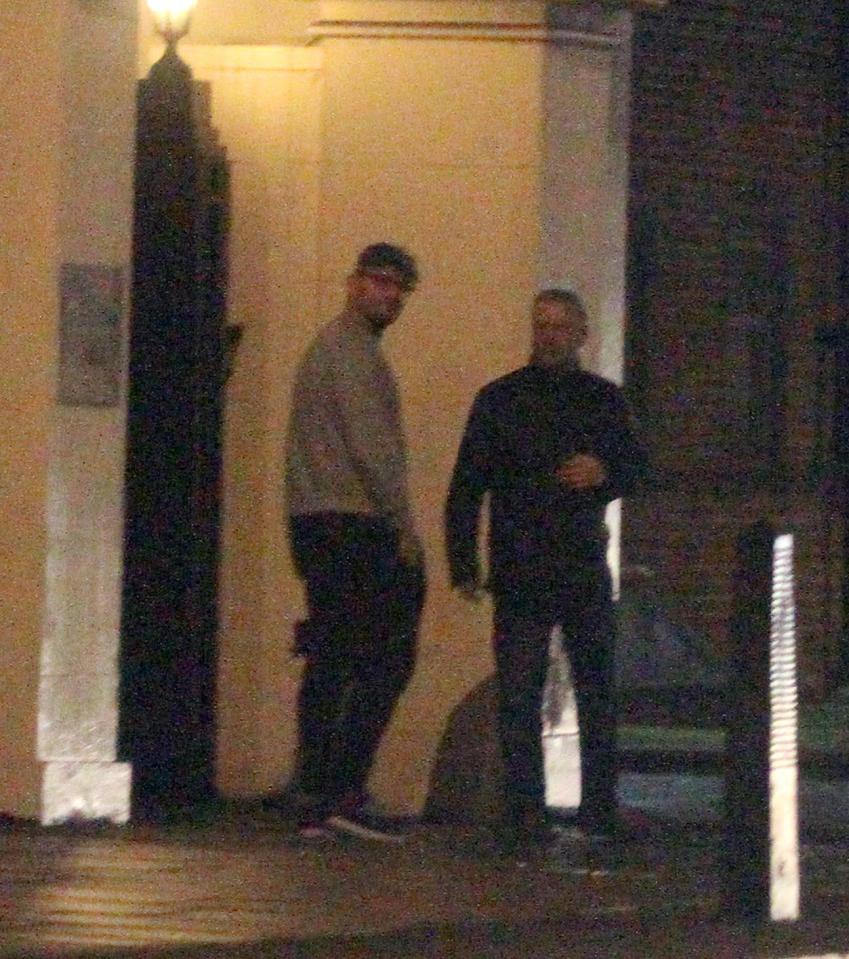  Fadi was spotted talking with Karl late last night