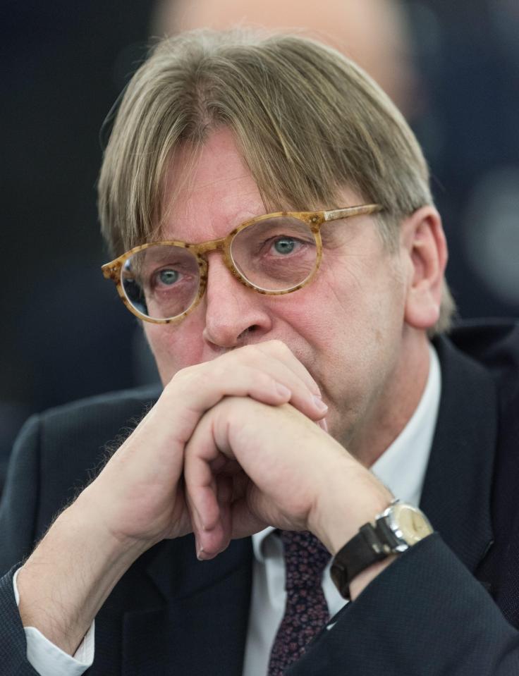  Former Belgian Prime Minister Guy Verhofstadt said Britain could be fast tracked back into the EU if we regretted leaving