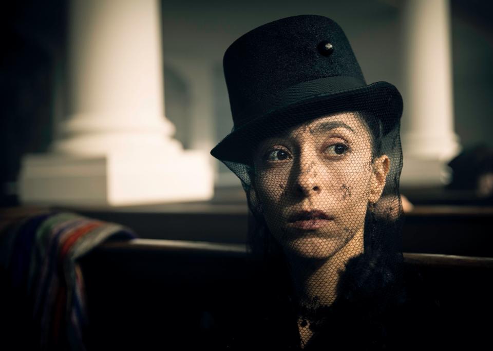  Oona stars in BBC's Taboo alongside Tom Hardy