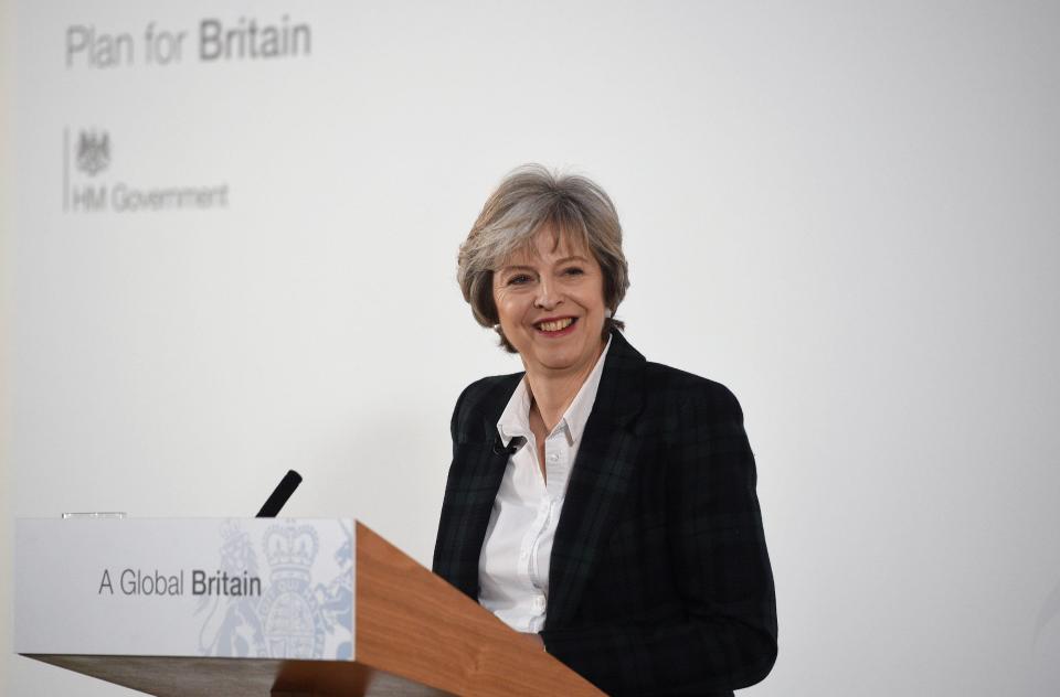  The PM revealed her key Brexit plan points in a speech this morning