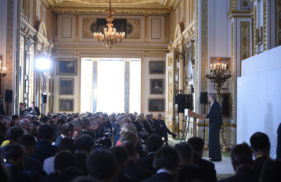  She was speaking to a room full of UK officials who will be involved in our Brexit negotiations