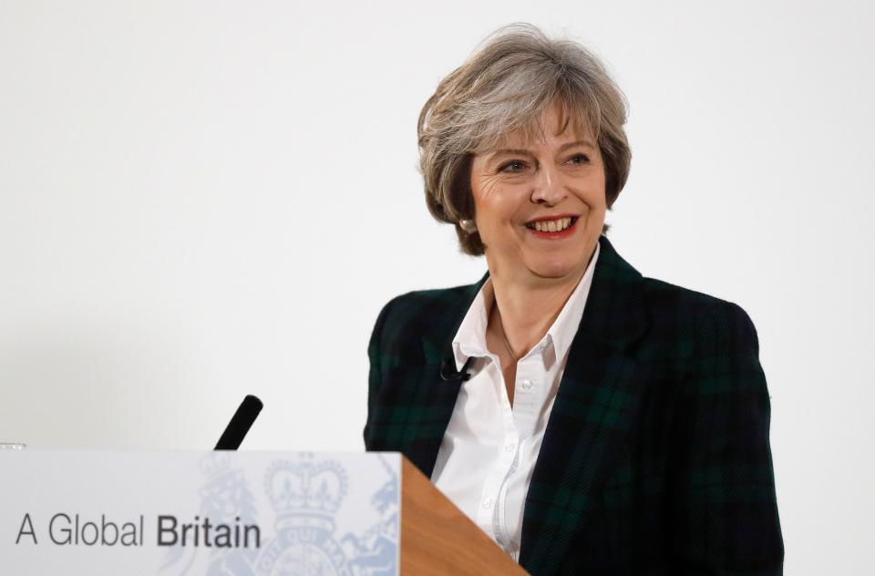  Theresa May delivered her keynote 'Brexit speech' at Lancaster House in London