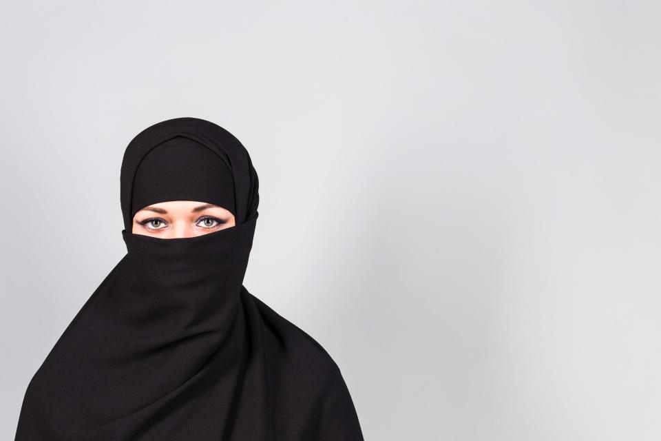  The niqab just leaves the eyes uncovered