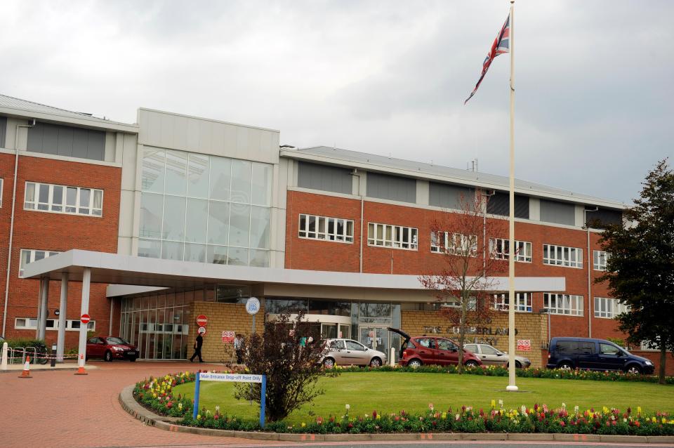  Cumberland Infirmary in Carlisle was one of the hospitals where blunder happened