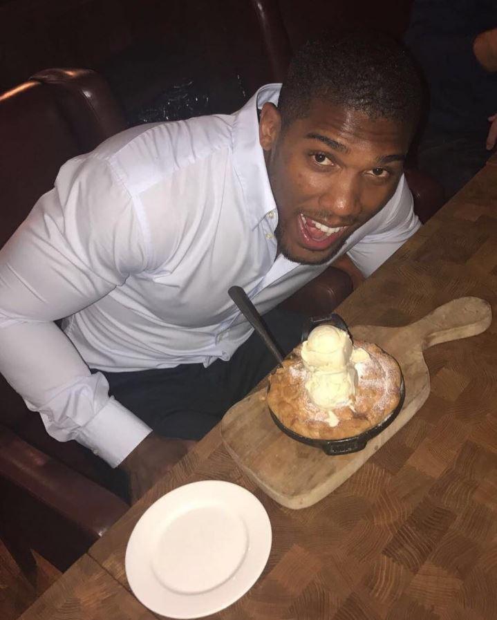  Anthony Joshua was abused on Twitter, after he posted an image of him in a mosque with his brother