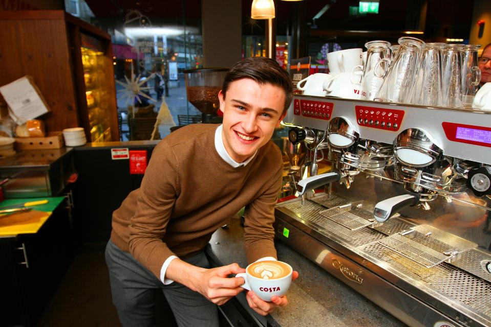  Giorgio Ventisei was crowned Barista of the Year