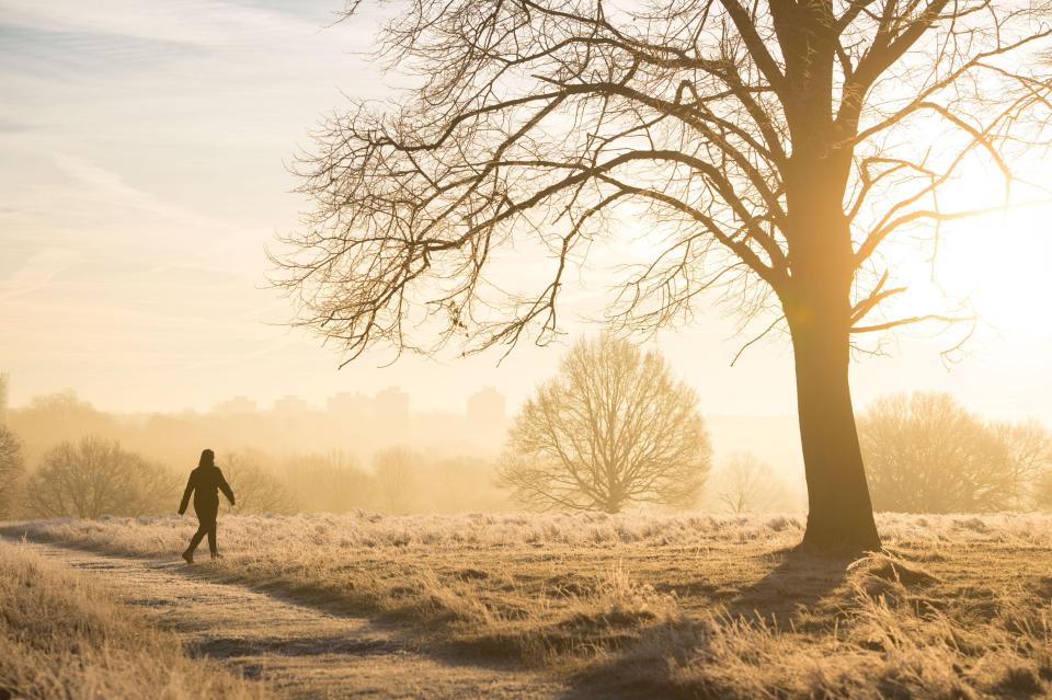 The cold conditions are expected to continue across the weekend 