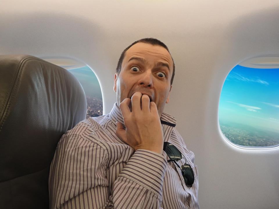  Those who suffer with anxiety are more likely to be affected by a fear of flying