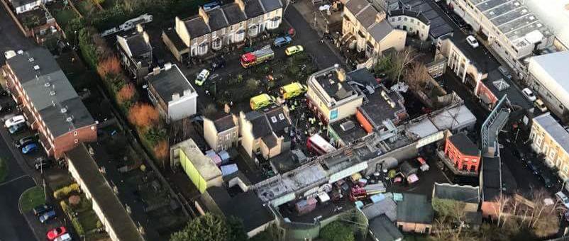  Is this the EastEnders disaster? An aerial shot emerged earlier this week showing a mystery bus crash