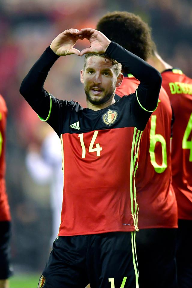 Dries Mertens can now be classed as one of Belgium's best players