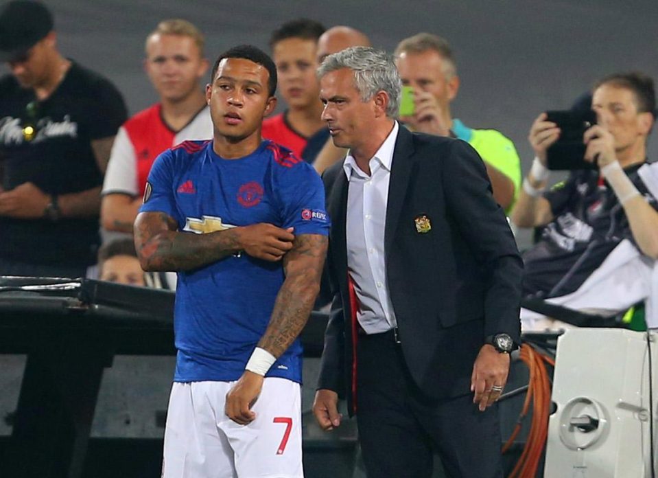 Depay admits he didnt find life easy under Jose Mourinho