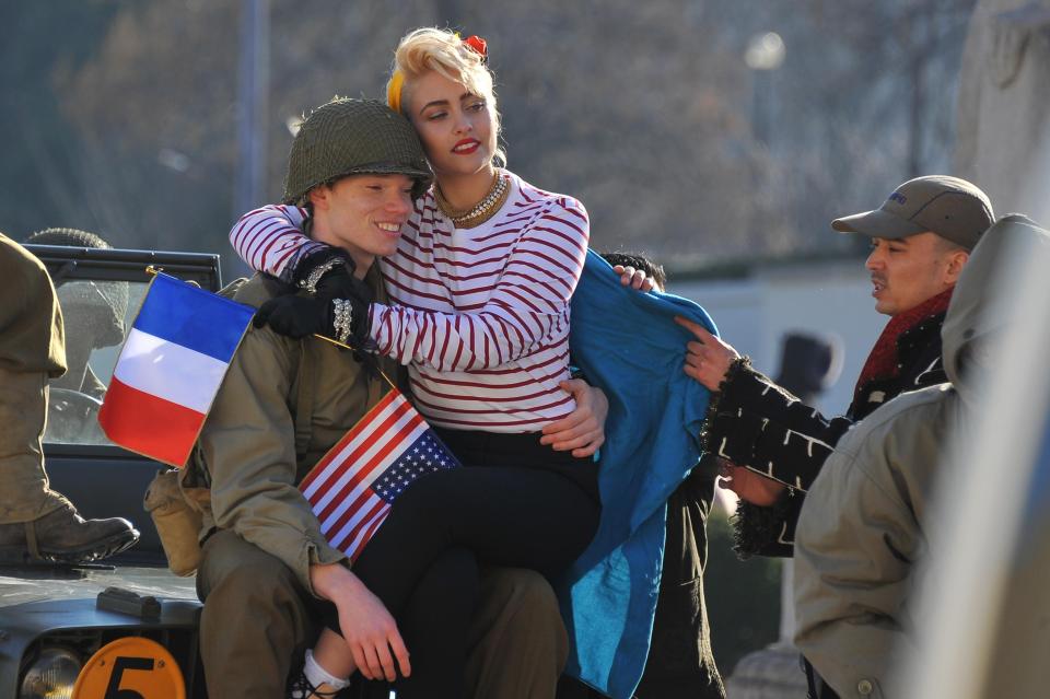  Paris Jackson poses for a Chanel shoot