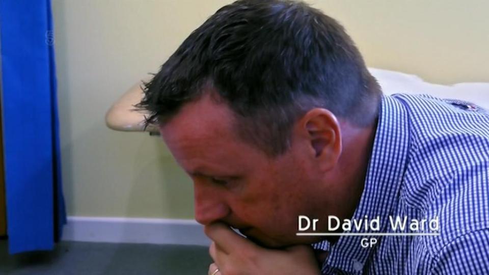  Dr David Ward said Ryan's case is probably the worst he has ever seen