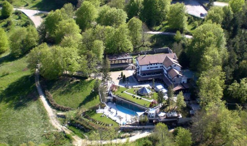  The hotel is usually a tranquil mountainside retreat