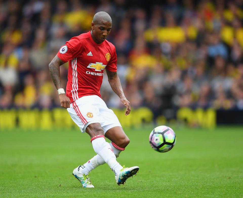  Ashley Young wants more first-team football but Jose Mourinho does not want to lose him