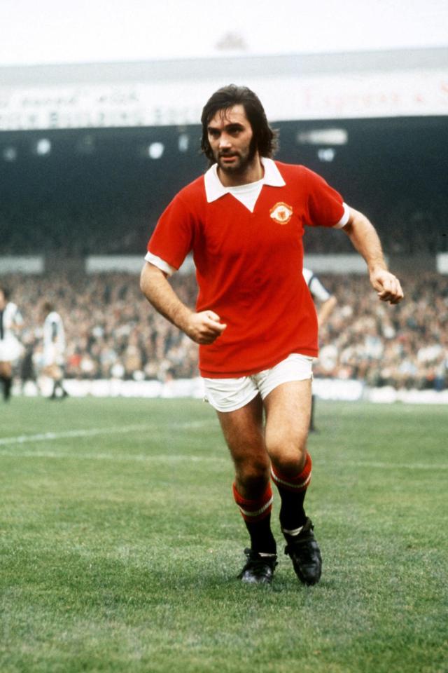 George Best wows fans at Old Trafford with his natural talent