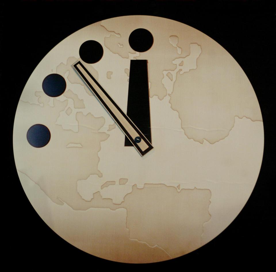  The Doomsday Clock gauges how close humanity is thought to be to total annihilation