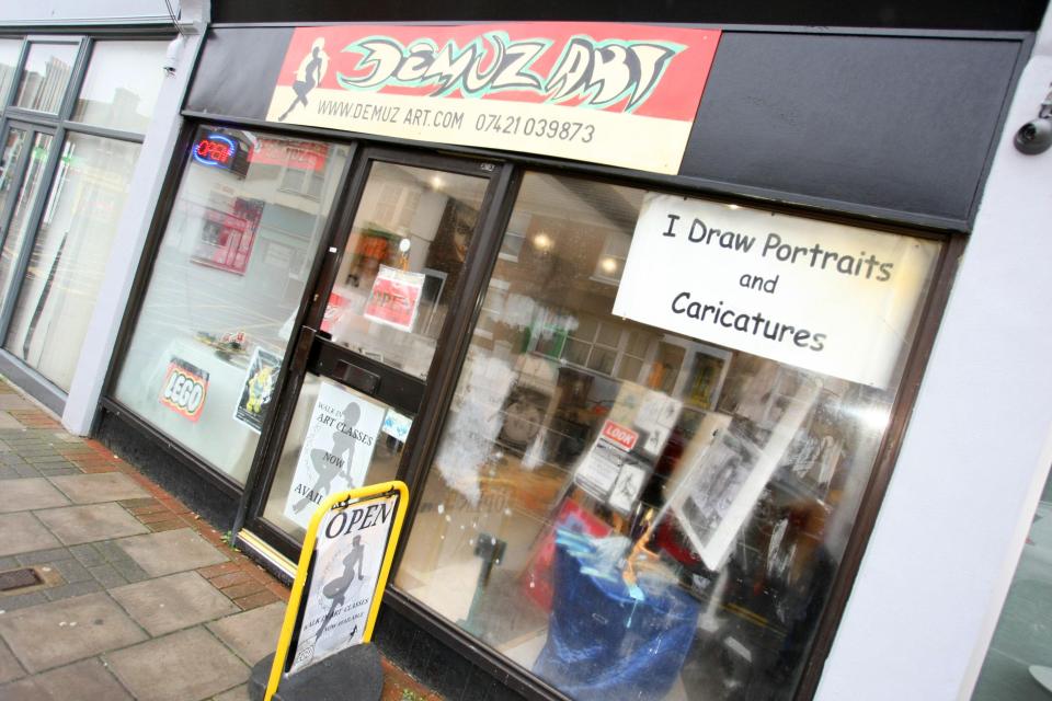  Derrick's store in Tarring, West Sussex, was kept safe from burglars by vigilant Shela