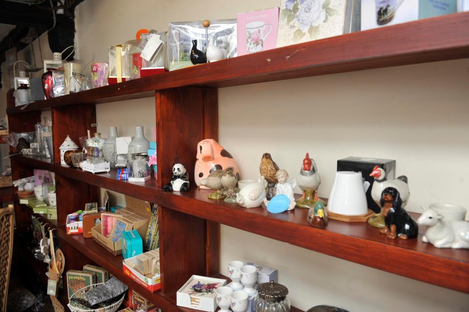  When the couple took over the then tea room, they decided to add a gift shop