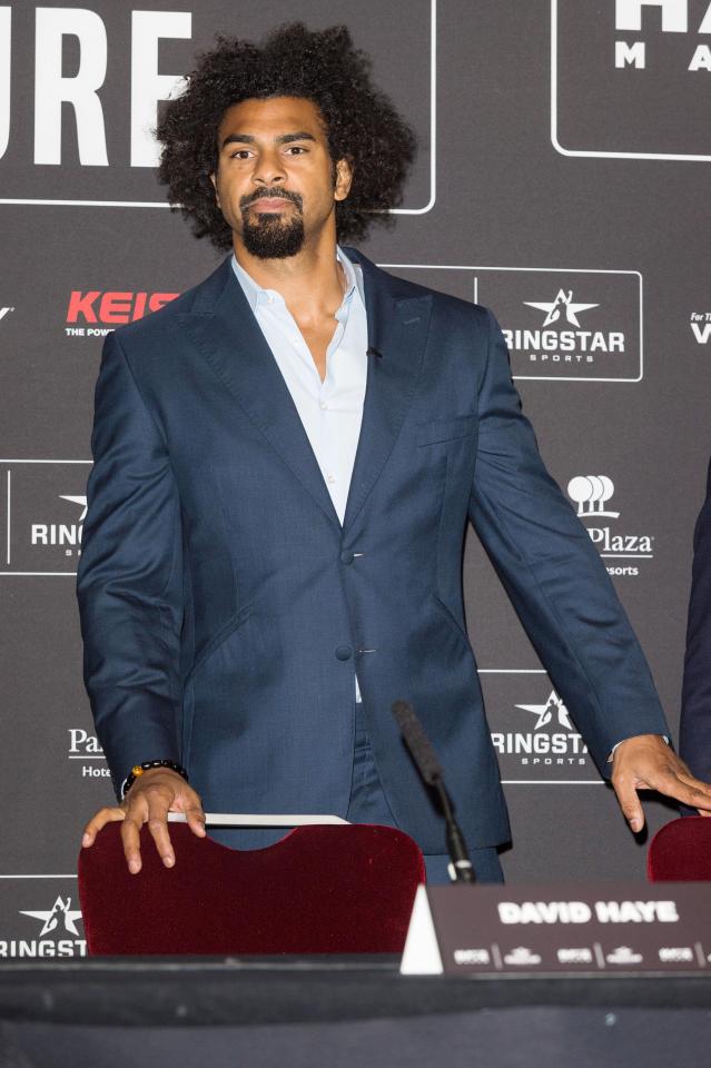  Haye could be one of the biggest stars out of the ring as well as in it