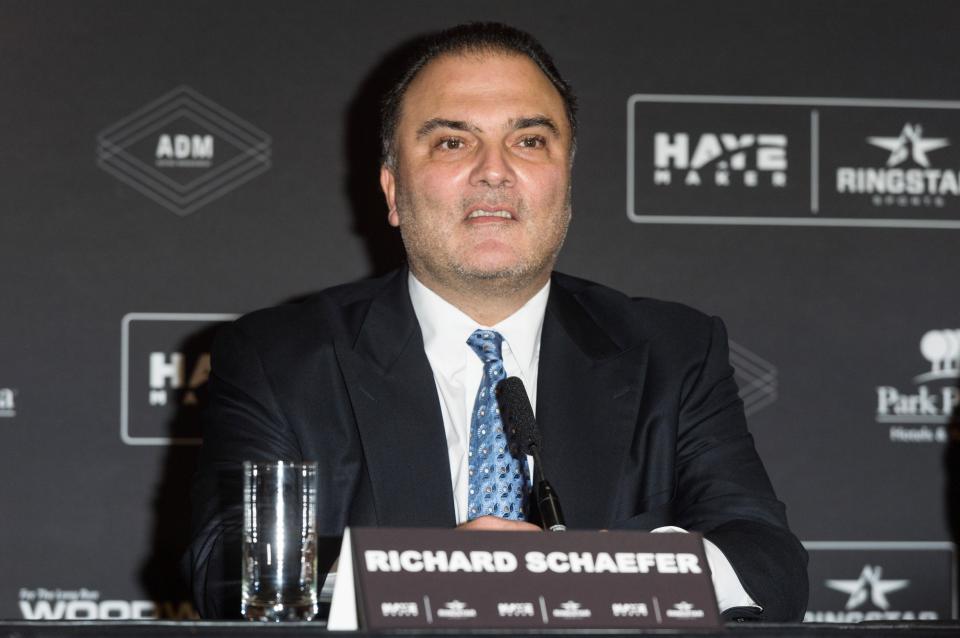  David Haye's new partner Richard Schaefer