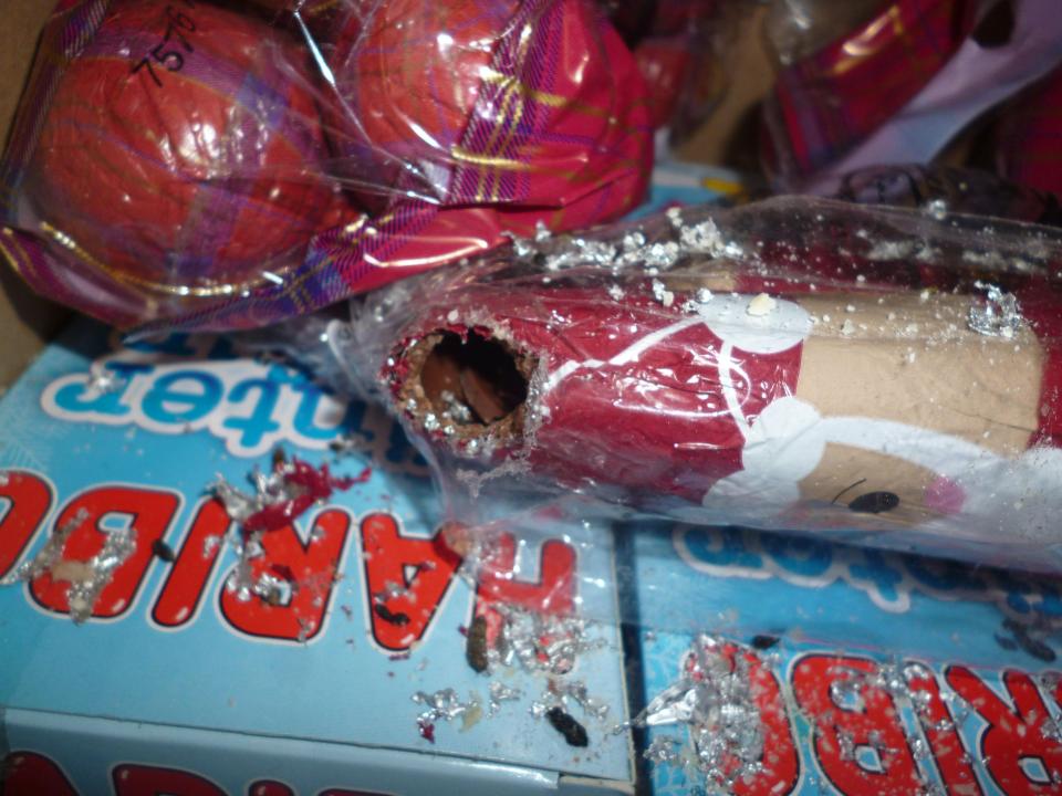  Sickening pictures show damage caused by the rodents in Poundland