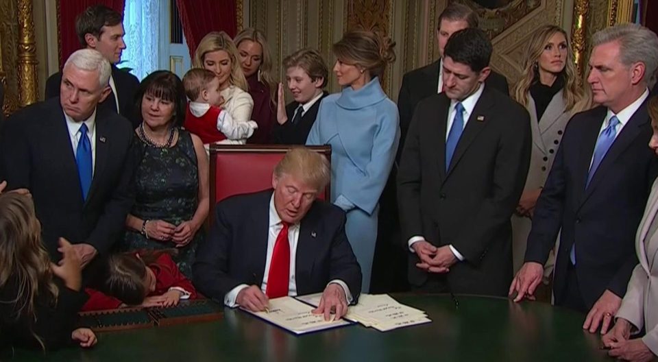  At one point, Arabella lay her head down on the table, but her mum Ivanka seemed pre-occupied