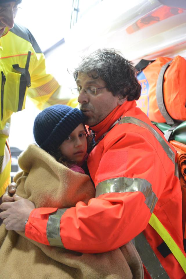  Latest rescue comes after four children were rescued from the Hotel Rigopiano on Friday