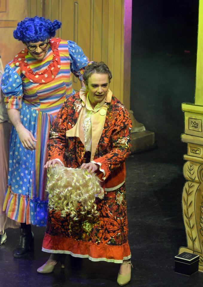  Actor Jack P Shepherd switched his Corrie role for one in drag as he played Cinderella's Ugly Sister