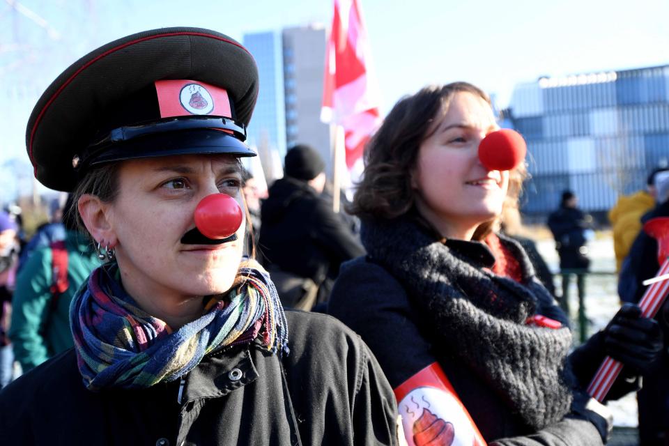  People have been protesting right-wing populist parties across Europe