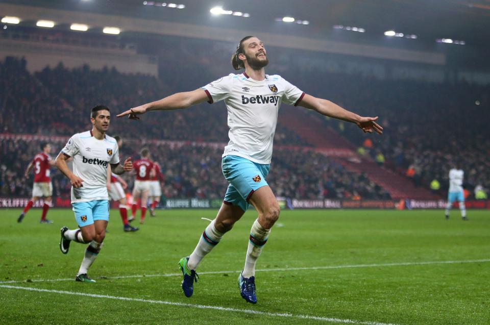 Andy Carroll is working his way back towards an England place