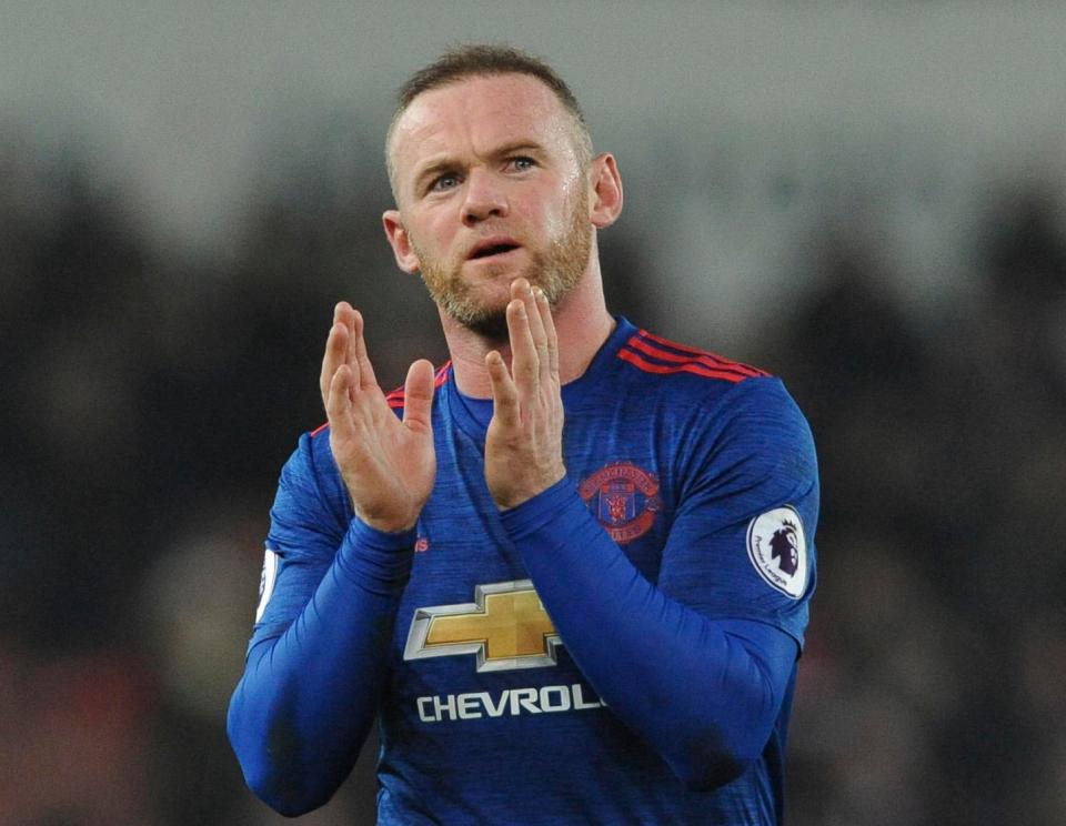 Wayne Rooney must be on top of the world after his record goal