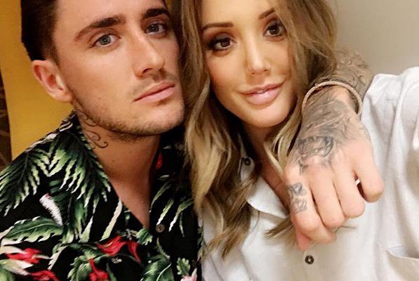  Stephen Bear and Charlotte Crosby look cosy on the set of Just Tattoo of Us