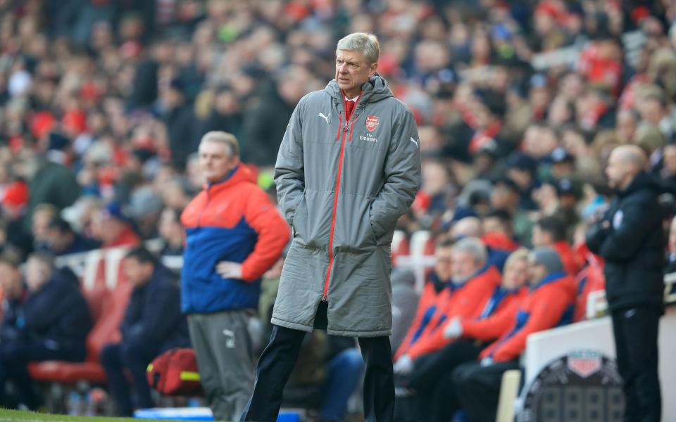  Arsene Wenger has often favoured foreign players over English footballers