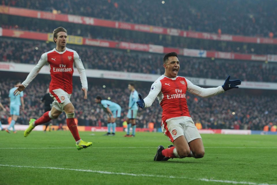  The 2-1 win over Burnley lifted the Gunners up to second place