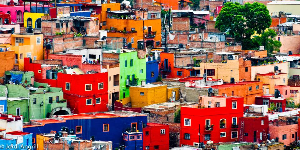  A wider shot of stunning Guanajuato