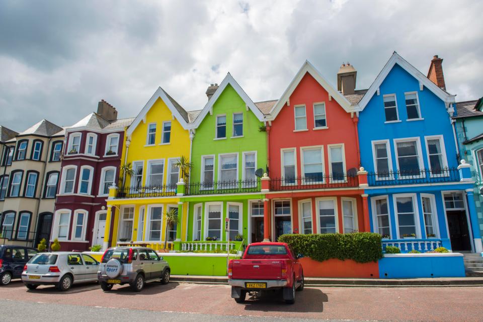  Beautiful homes on the waterfront at Whitehead, County Antrim, Northern Ireland