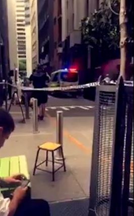  Witnesses filmed the scene outside the shooting in Brisbane. Others described seeing Ofner as paramedics fought to save him